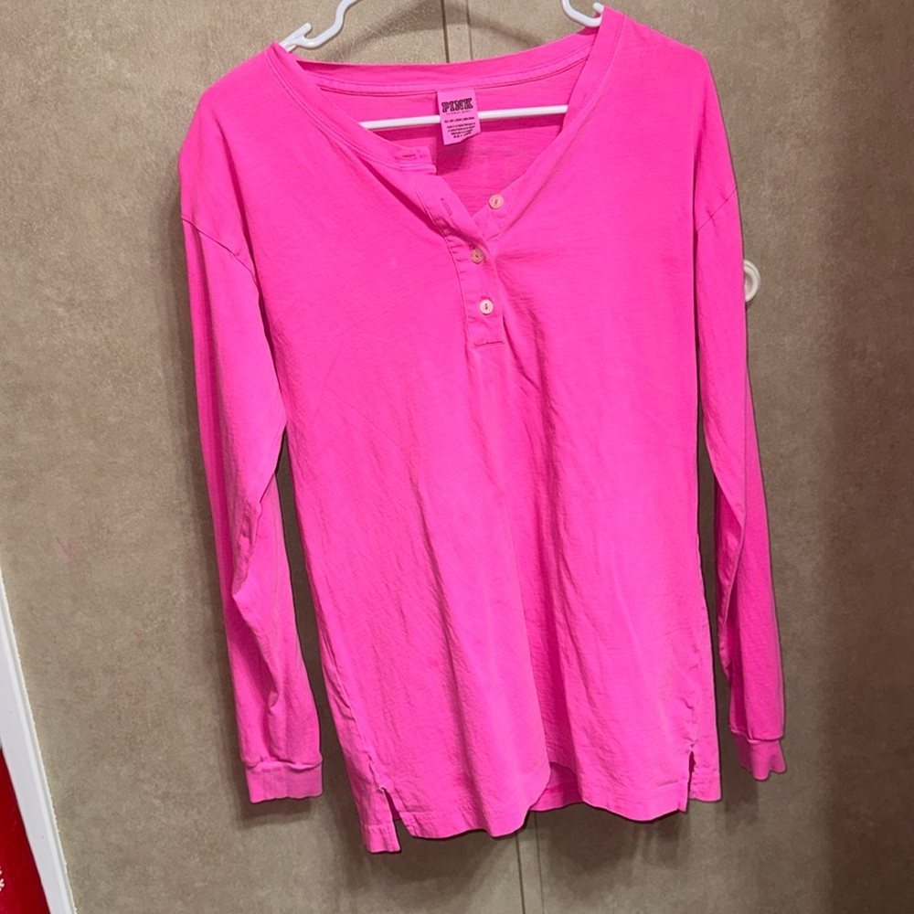 Pink VS long sleeve shirt